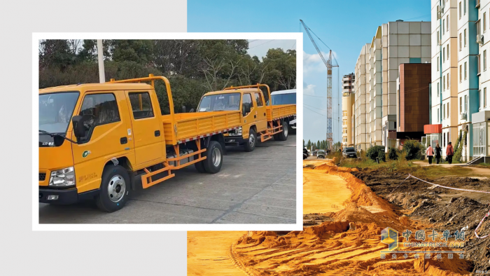 緊跟時代的脈搏 江鈴順達工程車闊步奮進在城建新征程