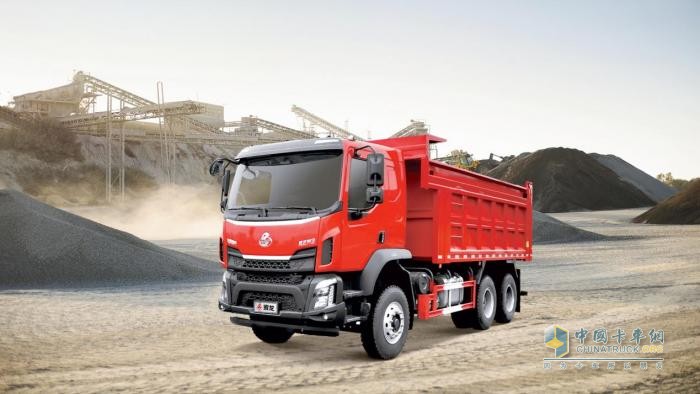 350大馬力 輕量合規(guī)，乘龍M3 6X4小鋼炮自卸車多拉快跑多賺錢