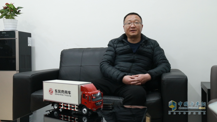 東風商用車經銷商杭州德乾的負責人朱宏