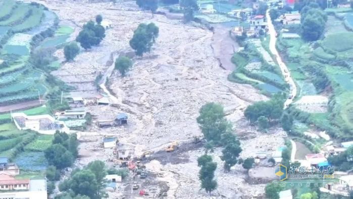森源鴻馬戰(zhàn)保車輛:甘肅榆中山洪救援的 “及時(shí)雨”