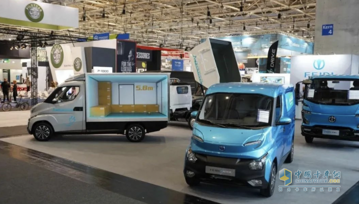 飛碟汽車亮相德國漢諾威國際交通運輸博覽會，大放光彩！