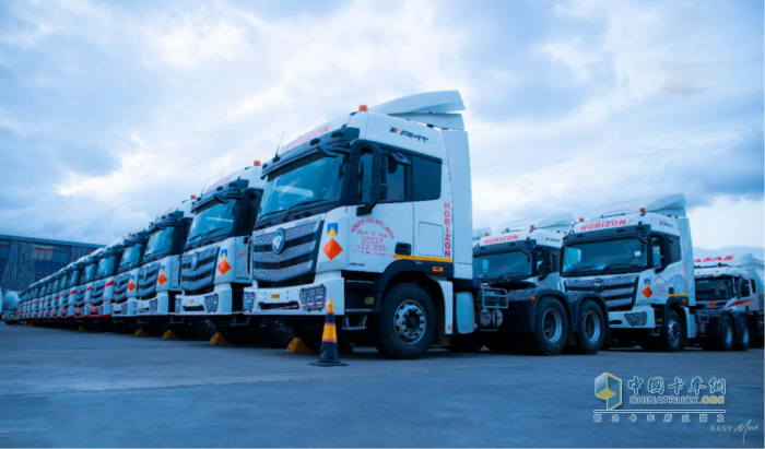 107臺福田歐曼牽引車交付坦桑尼亞 屬地化戰(zhàn)略助力東非市場跨越式發(fā)展