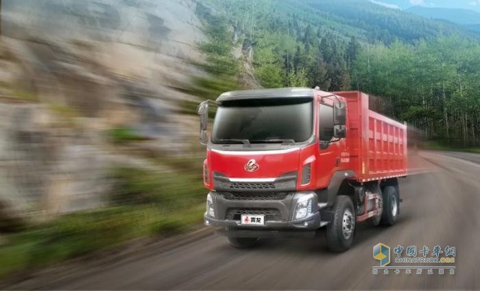 乘龍M3 6×2R自卸車，三月滿滿“掙”能量！