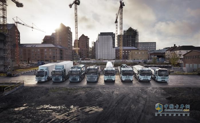 創(chuàng)紀(jì)錄--沃爾沃卡車獲得1,000輛電動重卡訂單