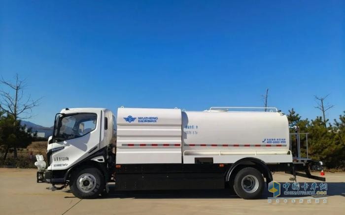 五征12方純電動清洗車，凈城市之塵