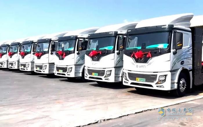 徐工新能源重卡3月交車持續(xù)火爆