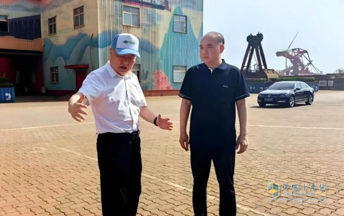 五征集團與日照港集團深化合作助力港口環(huán)境升級