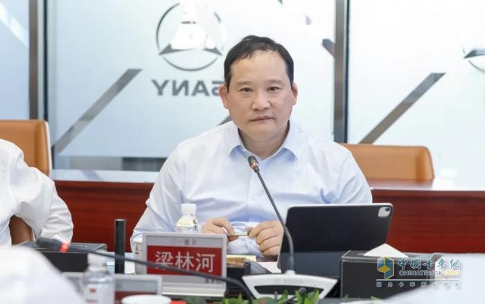 克諾爾集團首席執(zhí)行官馬思拓（Marc Llistosella）訪問三一重卡，共探全球新能源商用車合作新未來