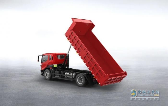 飛碟汽車W系列新品在安徽蒙城上市，輕量化自卸就選飛碟WX7！