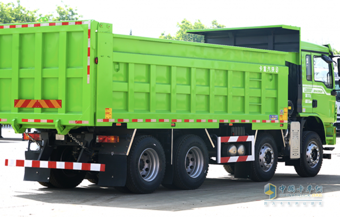 開足馬力，輕裝上陣 陜汽中集L3000輕量化無副梁自卸車讓你一年至少多賺1.5萬