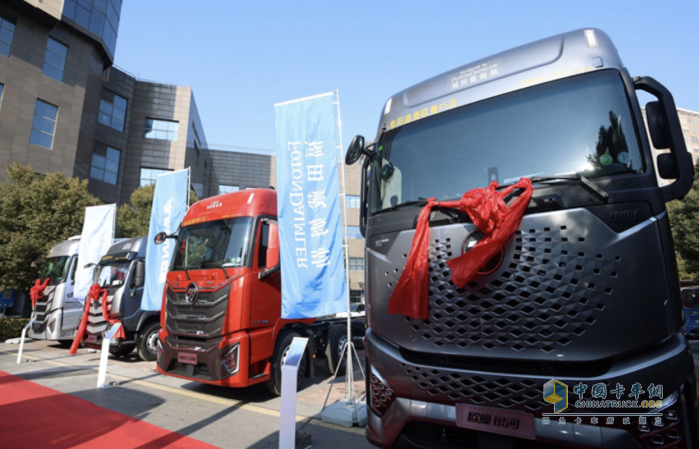 自動擋中重卡只選歐曼！歐曼自動擋中重卡產(chǎn)品安徽上市 一舉斬獲166臺