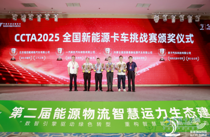 質(zhì)子汽車帝江Re純電動牽引車榮膺CCTA2025雙項大獎