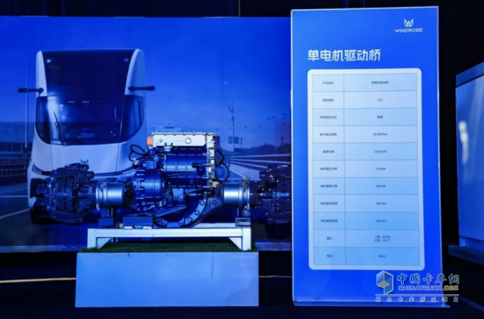 漢德車橋攜手葦渡科技打造的全新一代新能源重卡耀世來(lái)襲！