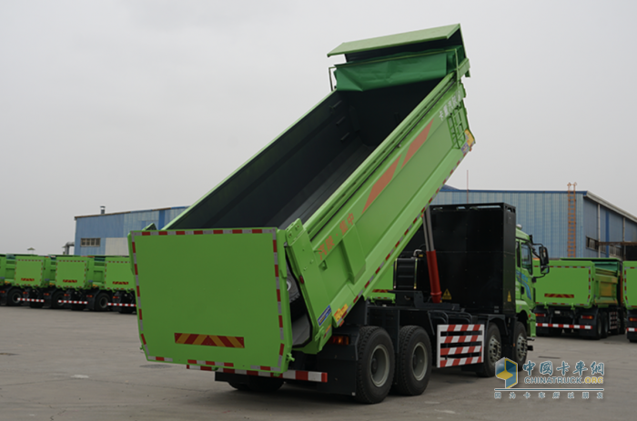 中集·陜汽一體化：M3000E新能源渣土車，定義綠色新標桿！