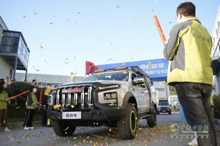 江淮皮卡：10月全球銷售4730輛，同比增長12.5%