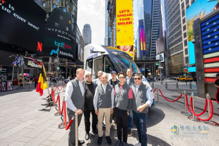 葦渡Windrose純電重卡獲得美國物流客戶Nevoya訂單，2025年底開始交付