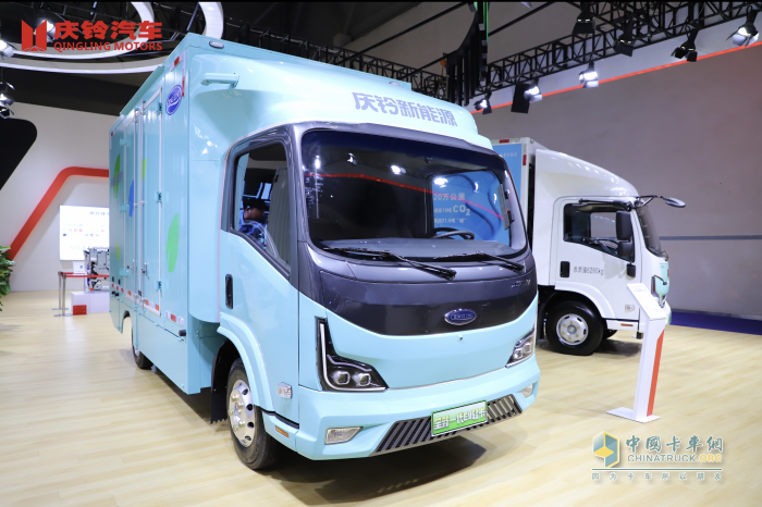 高端純電 鈴創(chuàng)未來 慶鈴汽車高品質(zhì)純電輕卡全新EVM600全球上市