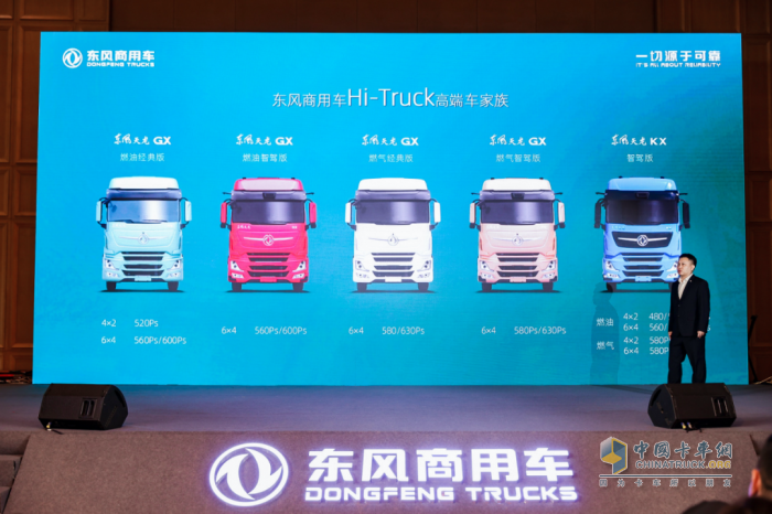 重新定義中國(guó)高端重卡！東風(fēng)商用車Hi-Truck高端車家族發(fā)布