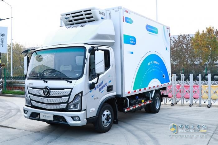 福康全新3.0L強勁動力首發(fā)即配福田歐馬可，助力卡友征服冷鏈江湖