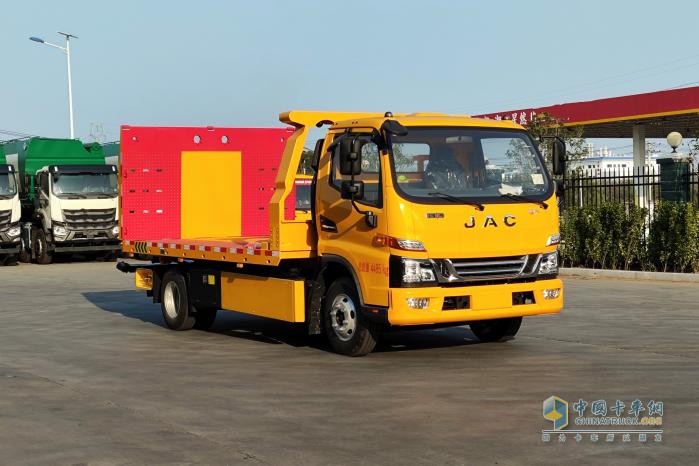 駿鈴V6藍牌清障車：江淮配玉柴，財源滾滾來