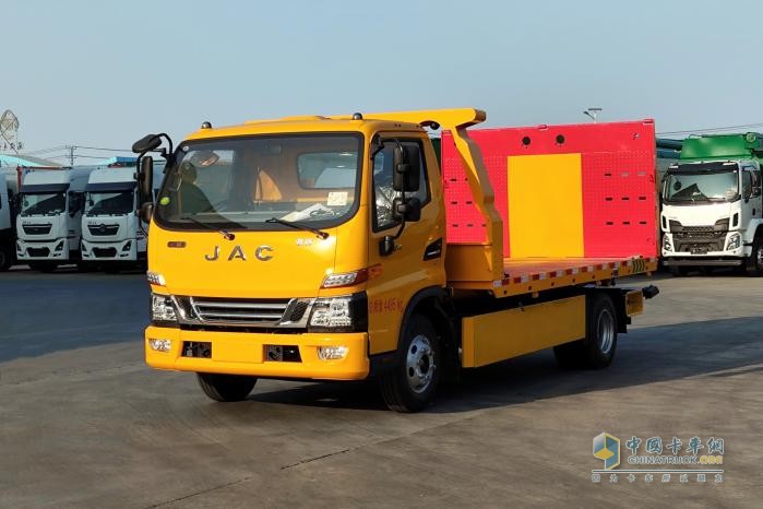 駿鈴V6藍牌清障車：江淮配玉柴，財源滾滾來