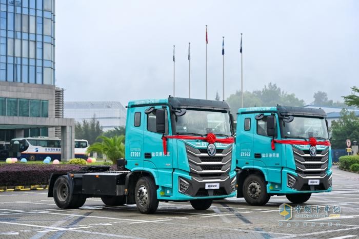 5分鐘換電+97%高效電機，歐曼新能源換電港口車賦能港口綠色轉型