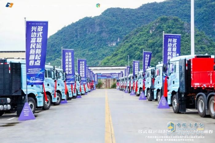 陜汽新能源頭掛列車,綠色物流,區(qū)域經(jīng)濟(jì)發(fā)展