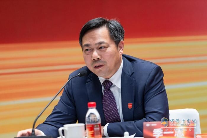 一汽解放季一志：3個方面布局新能源賽道，2024年目標比今年翻一倍