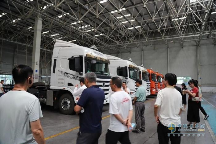 蕪湖?；愤\(yùn)輸企業(yè)走進(jìn)聯(lián)合重卡 共謀發(fā)展新篇章