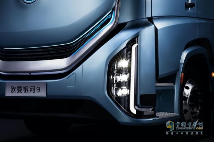 磅礴之勢，未來之美！歐曼銀河9：高階科技旗艦重卡開啟科技美學新境