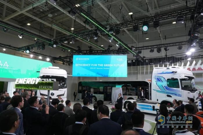 陜汽重卡閃耀2024德國漢諾威國際商用車展