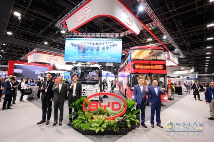 比亞迪亮相新加坡SITCE 2024，以創(chuàng)新實力助力綠色未來！