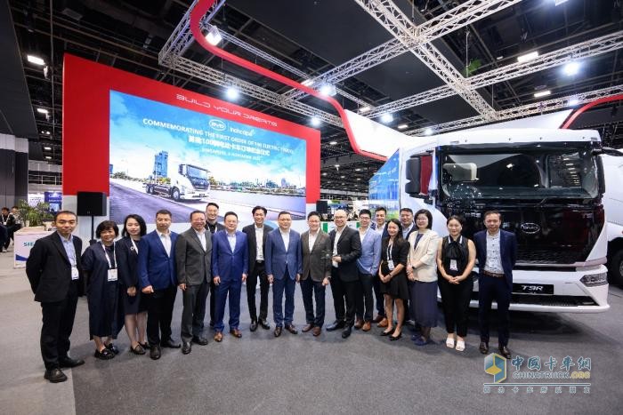 比亞迪攜T9R 電動(dòng)重卡亮相SITCE，深度開拓亞太市場新征程