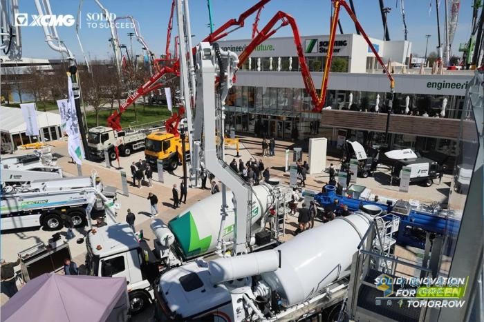 在歐洲、為歐洲！徐工集團攜“中國方案”閃耀德國寶馬展Bauma 2025