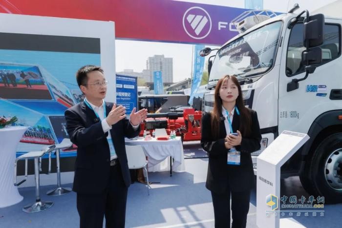 福田普羅科低入口新品亮相2025中國國際環(huán)衛(wèi)展覽會