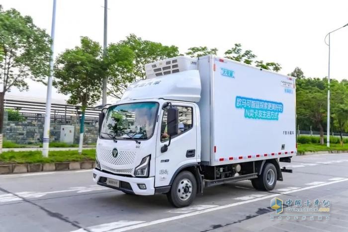 汽車下鄉(xiāng)推薦車型！歐馬可智藍加速高端輕卡普惠，激活城鄉(xiāng)綠色物流新動能