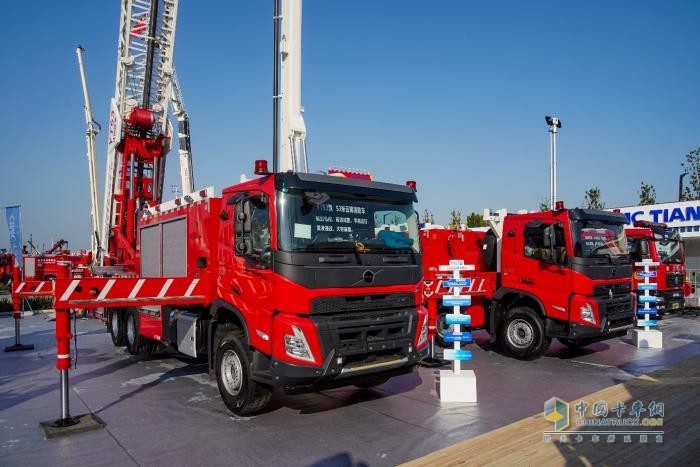 聚焦消防設(shè)備升級(jí)！沃爾沃底盤(pán)車(chē)亮相中國(guó)消防展