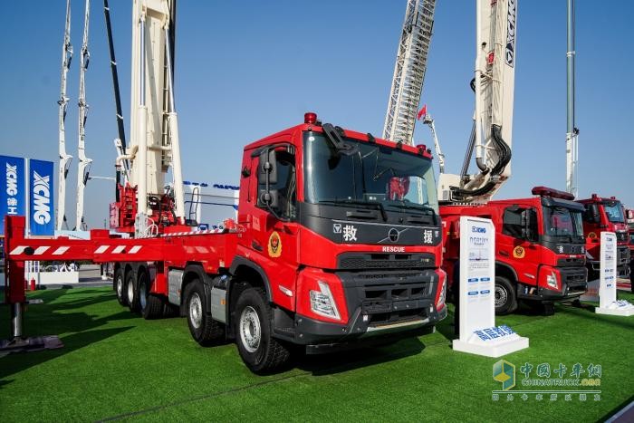  聚焦消防設(shè)備升級(jí)！沃爾沃底盤(pán)車(chē)亮相中國(guó)消防展