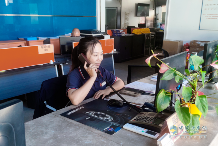 八年如一日，她是客戶口中的“放心人”： 斯堪尼亞服務(wù)明星蔣蓮菊