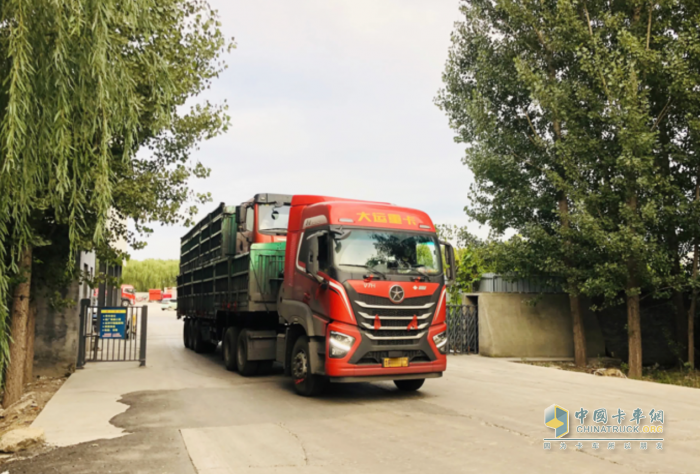 又購置5輛，山東運煤車隊為何青睞大運燃氣子母車？