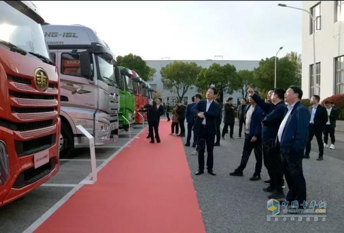 一汽解放低碳產(chǎn)品推介交流會在無錫隆重舉行