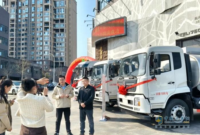 東風(fēng)商用車4缸危化底盤新品隨州上市 以誠意與實力引爆行業(yè)