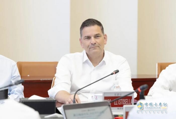 克諾爾集團首席執(zhí)行官馬思拓（Marc Llistosella）訪問三一重卡，共探全球新能源商用車合作新未來