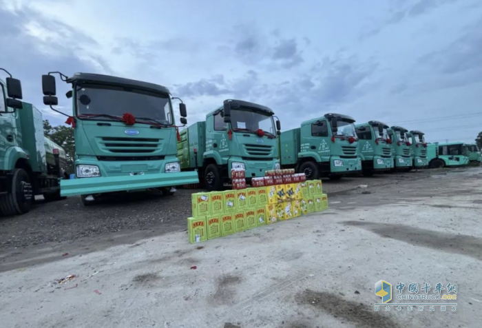 推動(dòng)綠色智慧城市，開(kāi)沃集團(tuán)向深圳玉意環(huán)保交付純電環(huán)衛(wèi)車