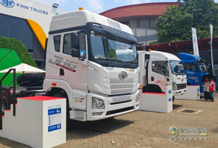 一汽解放閃耀第23屆印尼國(guó)際礦業(yè)展