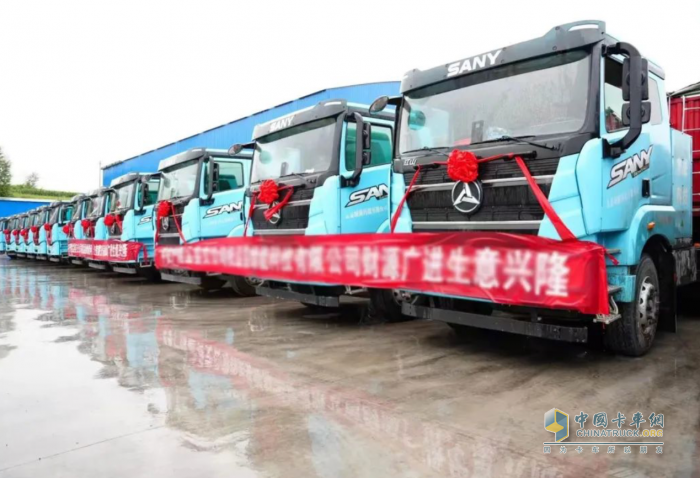 醬香、濃香...哪有交付香！又一批三一電動重卡交付運營