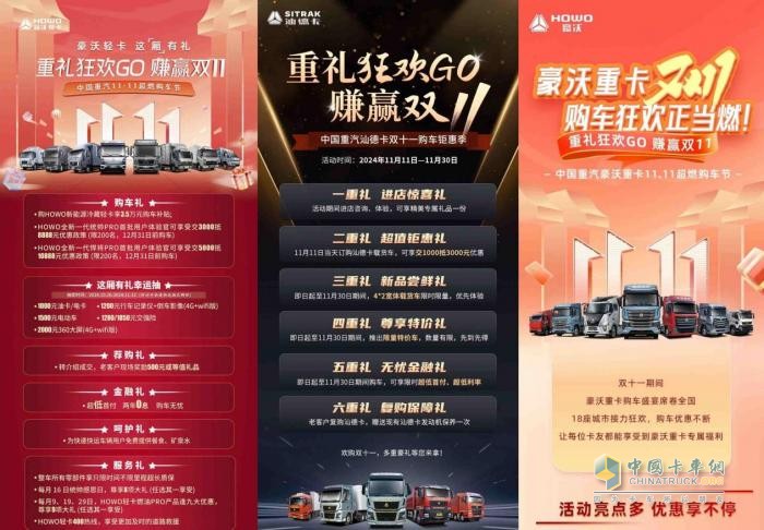 強(qiáng)勢問鼎 誰與爭鋒-中國重汽11月銷量再奪魁！年度桂冠觸手可及！