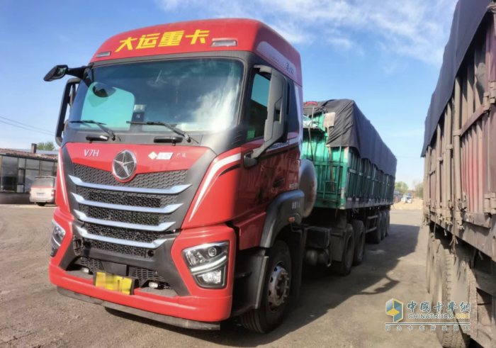 十年前就接觸燃?xì)庵乜?張總為何敢一口氣買5輛大運(yùn)V7H？