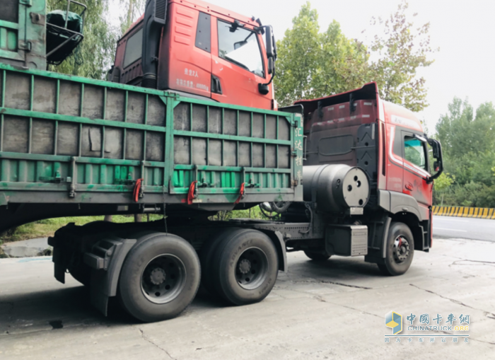 又購置5輛，山東運煤車隊為何青睞大運燃氣子母車？