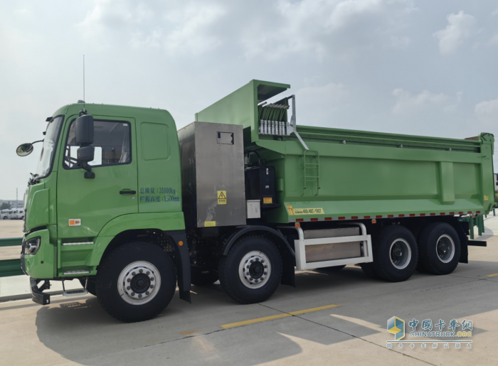 漢馬科技M7E純電自卸車，賺錢實力全程在線